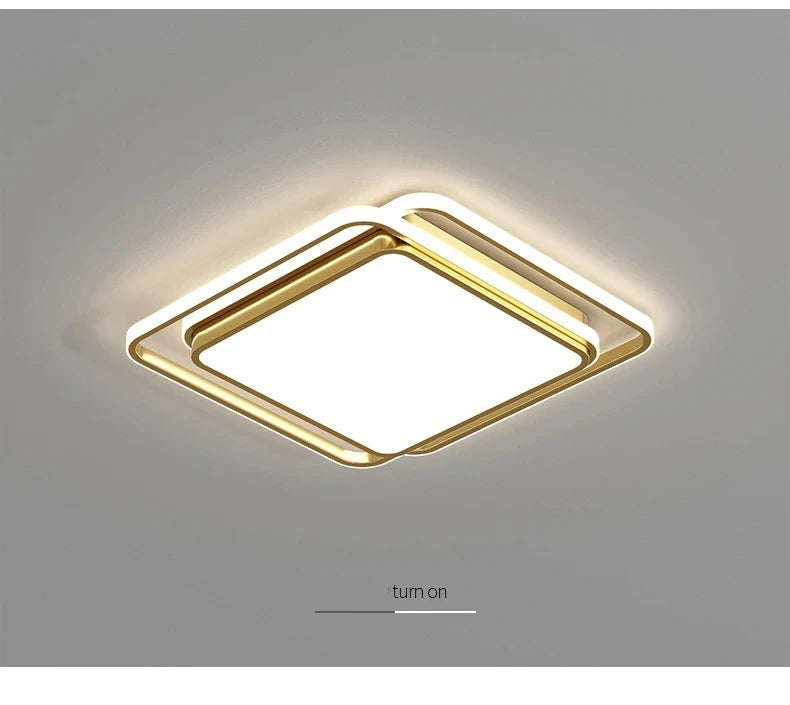 Lumis285 Vagues Métal Blanc Minimaliste et Lune