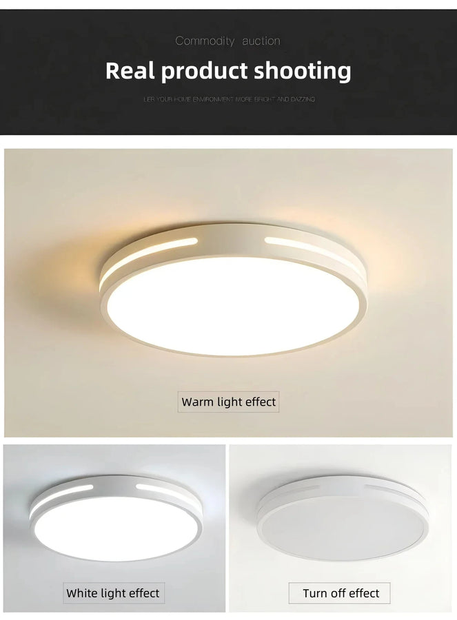 Gëris Disque Métal Noir et Blanc Minimaliste