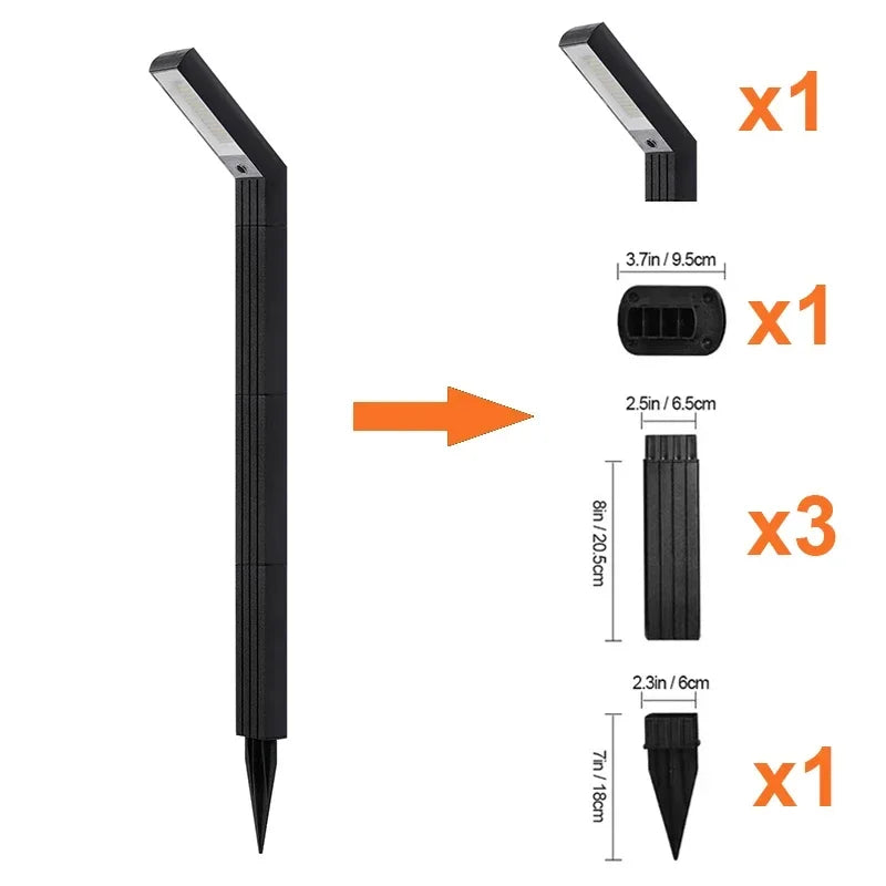 Hikari Cylindrique Aluminium Noir Mat Minimaliste