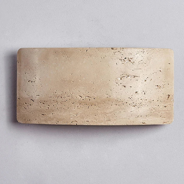 Applique Murale Cylindre Marbre Blanc et Laiton Doré Dorée - Chambre Salle de Bain Salon — Aero