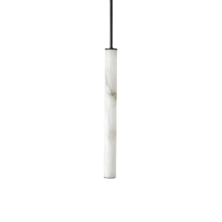 Consuelo Cylindre Albâtre Blanc Minimaliste
