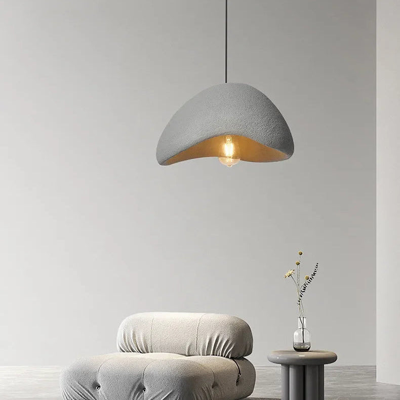 Suspension Cylindres Verre Fumé et Métal Noir - Chambre Salon Cuisine — Tubis