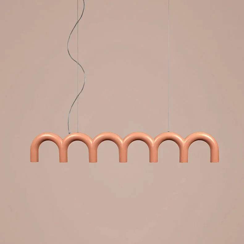 Fabrizia Arches Métal Noir Brillant Minimaliste