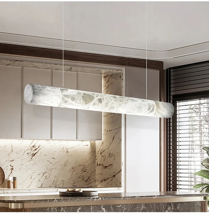 Xëlys Courbe Marbre Blanc Minimaliste