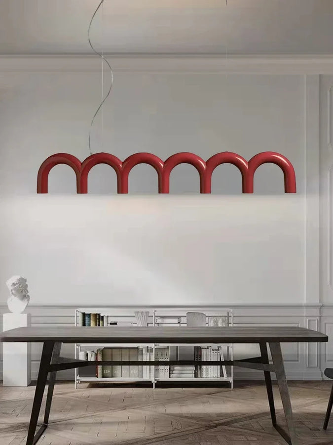 Fabrizia Arches Métal Noir Brillant Minimaliste