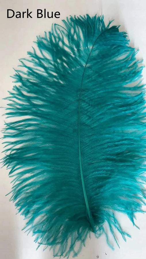 Lampadaire Feuillage Plumes Blanches et Métal Doré Art Déco - Salon Bureau Chambre — Folium