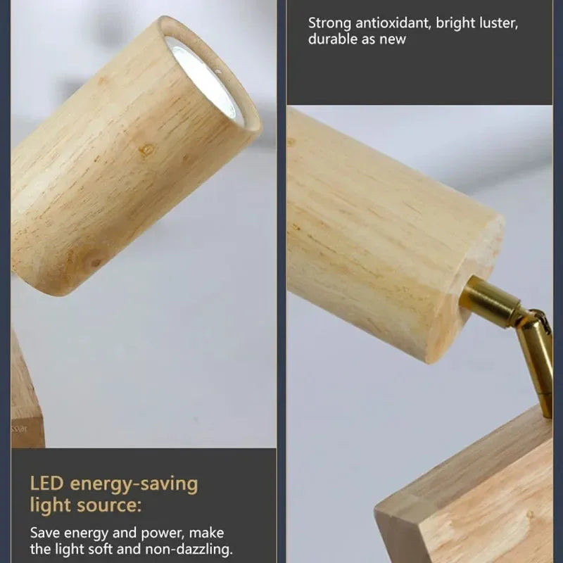 Ulvr Cylindres Bois Clair Minimaliste