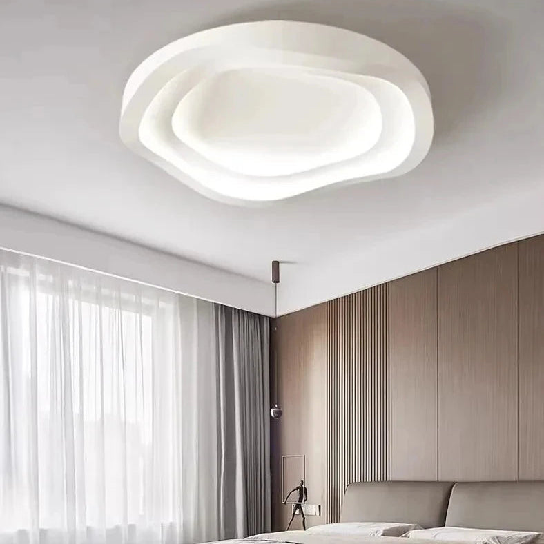 Plafonnier Cylindre Céramique Blanche Minimaliste Design Moderne - Salle de Bain Salon Chambre — Saki