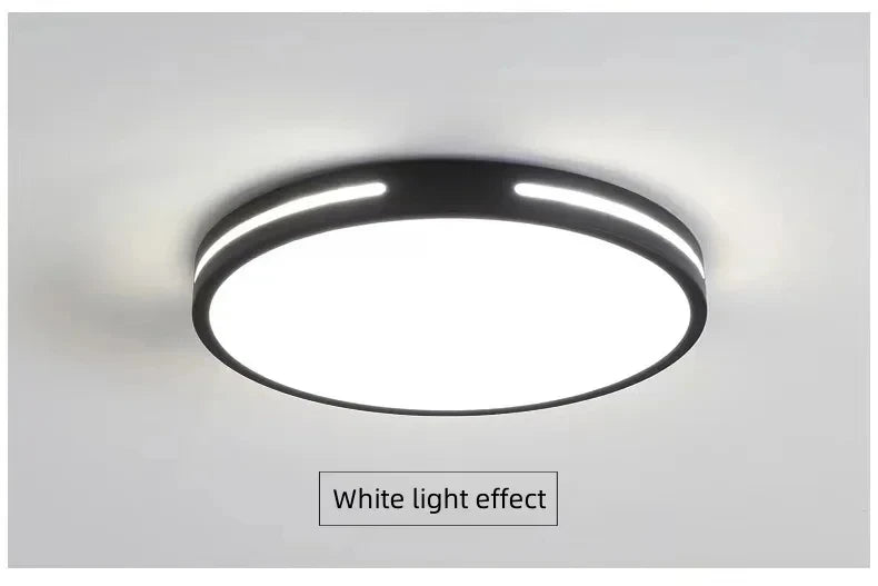 Gëris Disque Métal Noir et Blanc Minimaliste