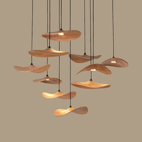 Lustre Suspension Cylindre Verre Soufflé Multicolore Art Déco - Salon Salle à Manger — Fuste