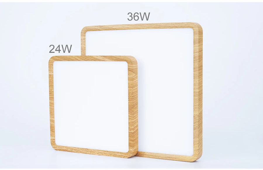 Isabel Carré Bois Clair Minimaliste