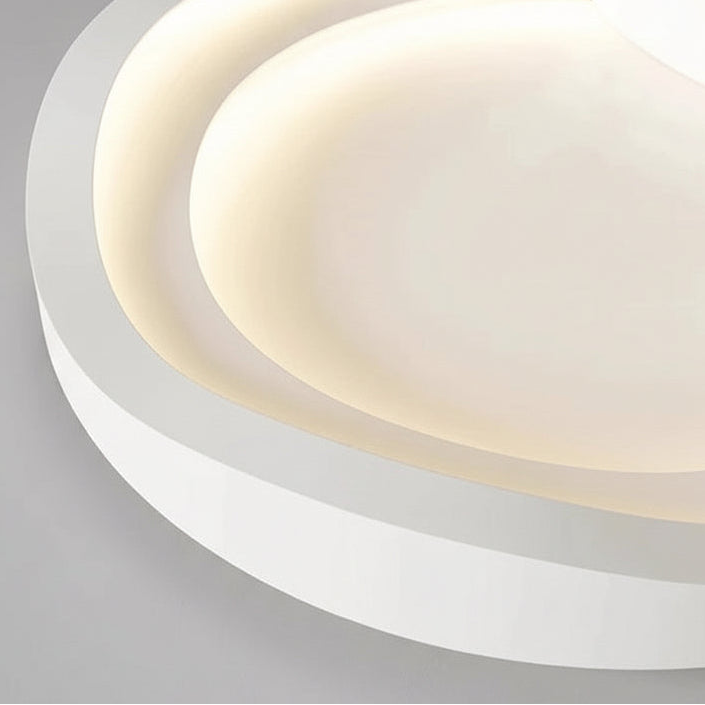 Plafonnier Cylindre Céramique Blanche Minimaliste Design Moderne - Salle de Bain Salon Chambre — Saki