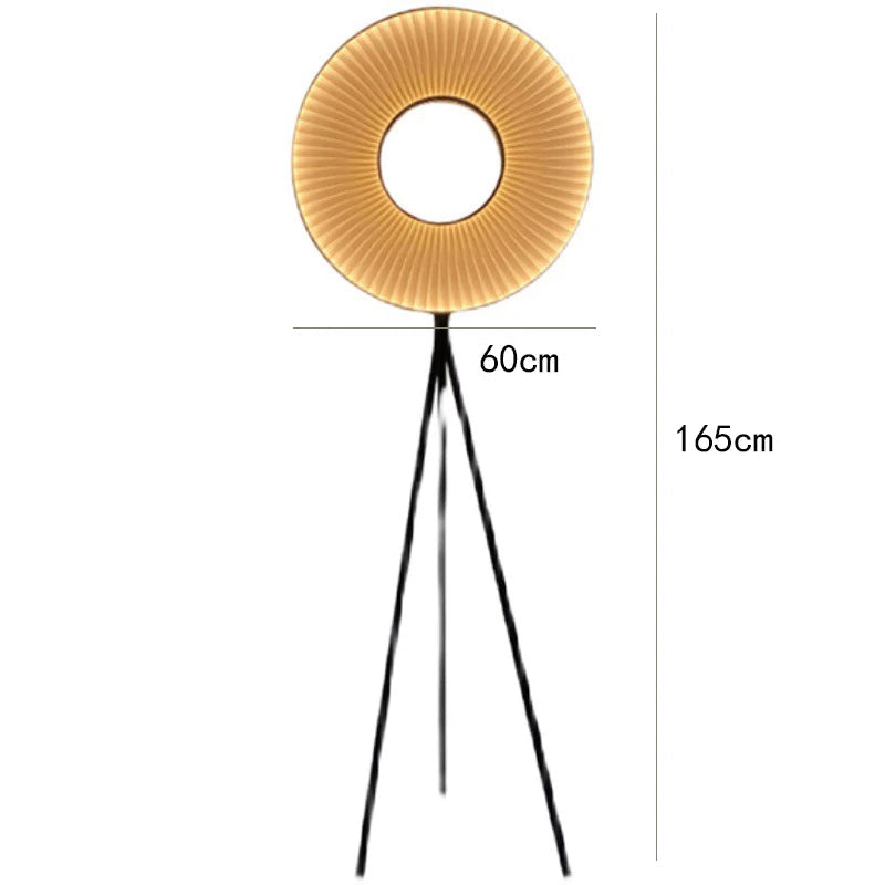 Suspension Anneaux Verre Opalin Blanc Épuré Design - Chambre Salon Cuisine — Halo