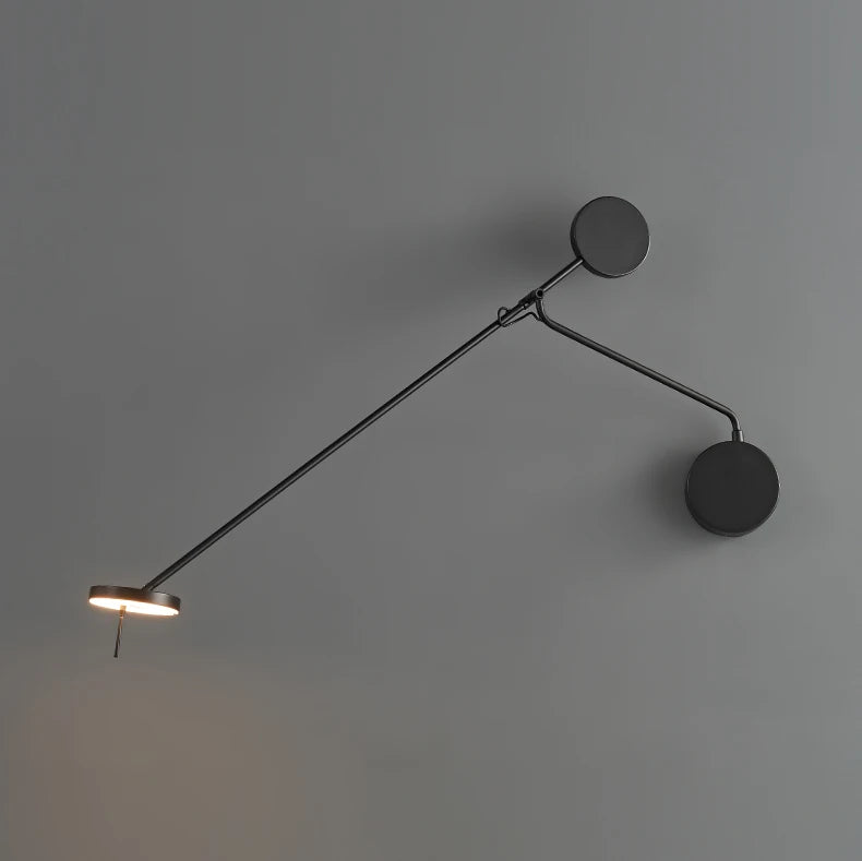 Nëris Bras Long Métal Noir Minimaliste