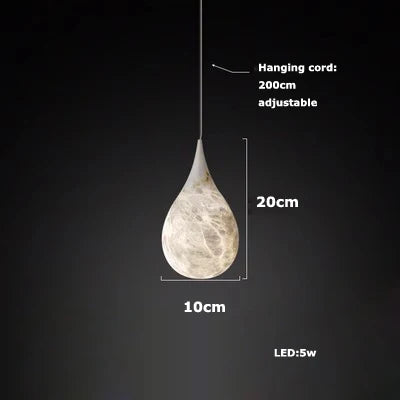 Ravn Goutte Albâtre Blanc Minimaliste