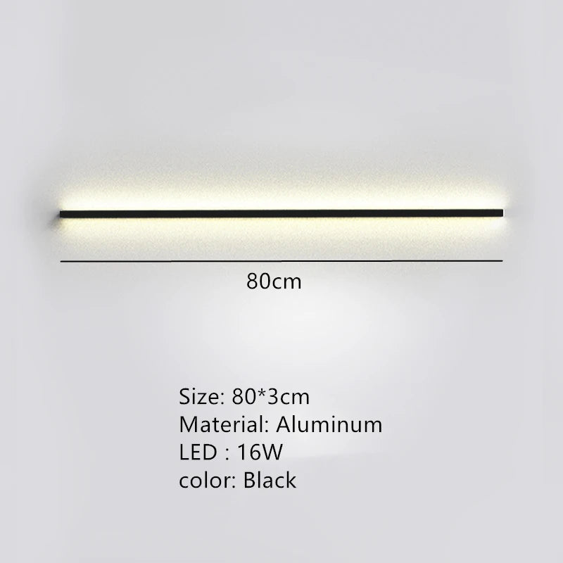 Aurelia Ligne Métal Noir Minimaliste