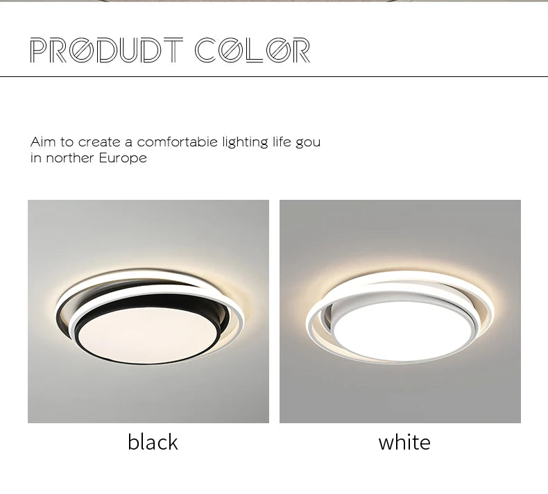 Lumis285 Vagues Métal Blanc Minimaliste et Lune