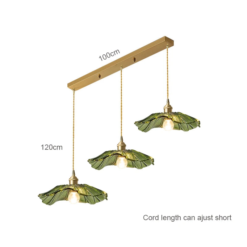 Atinuke Feuille Métal Vert Art Déco
