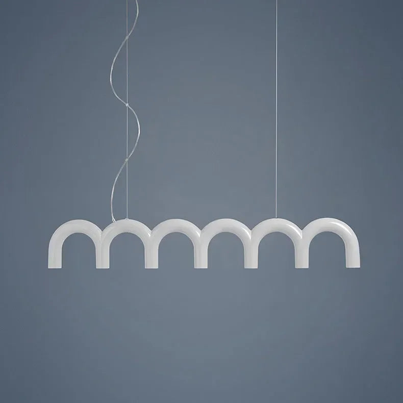Fabrizia Arches Métal Noir Brillant Minimaliste