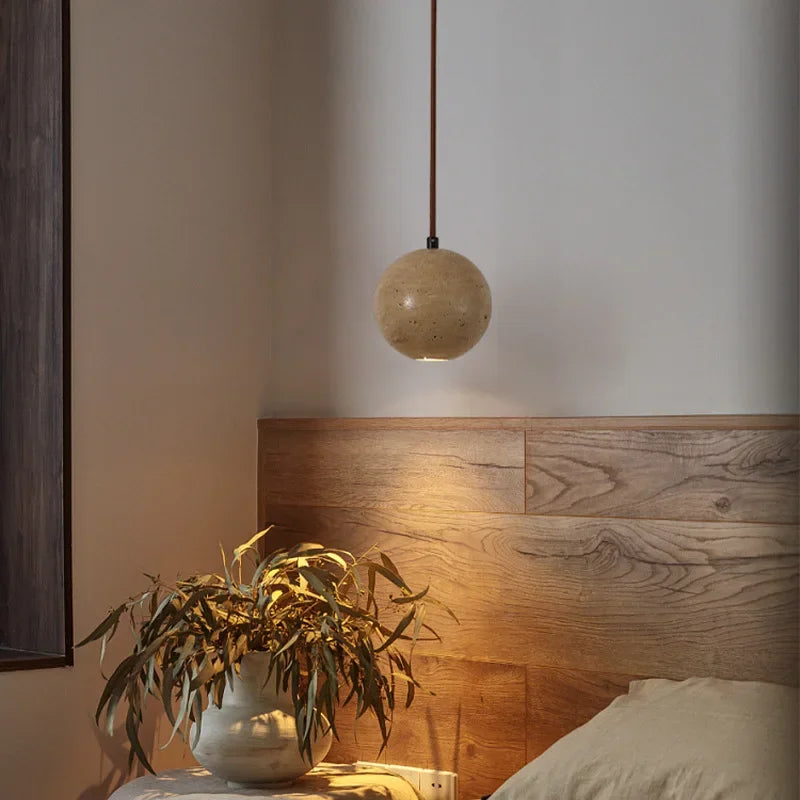Volterra Sphère Béton Brut Minimaliste
