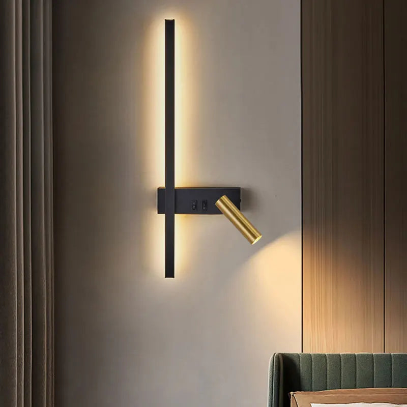 Iolanthe Cylindre Métal Noir Minimaliste D