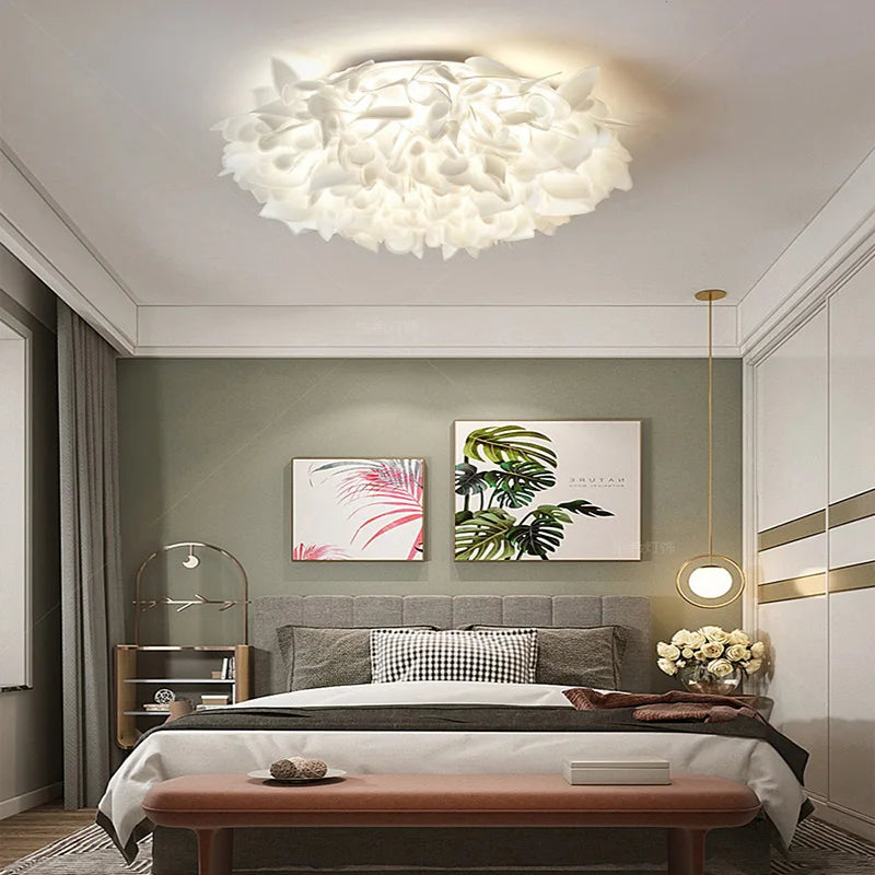 Hëris Nuage Tissu Blanc Éthéré