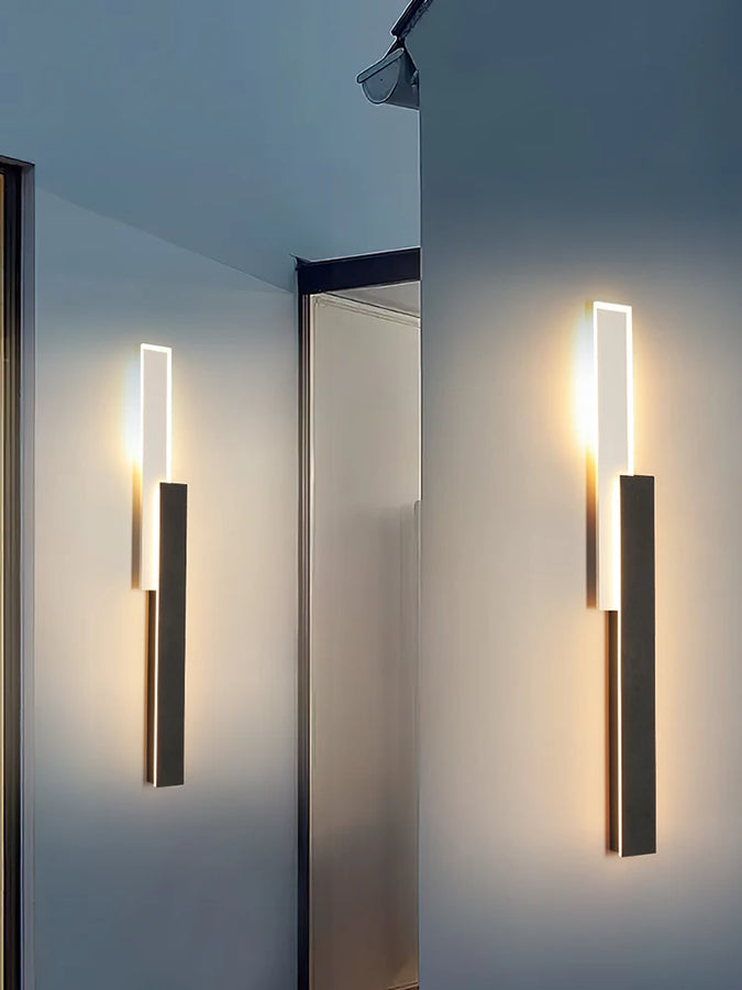 Kimia Cylindre Métal Noir et Blanc Minimaliste C