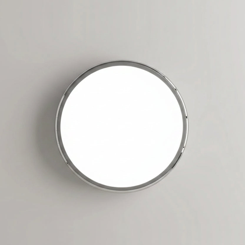 Plafonnier Anneau Céramique Crème Minimaliste Design Moderne - Salle de Bain Salon Chambre — Alcyone