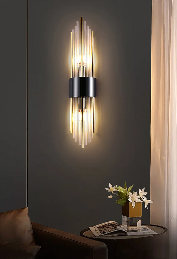 Monaco Cylindre Métal Doré et Argenté Art Déco