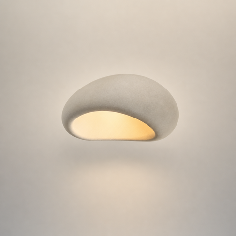 Ryu Coque Céramique Blanche Minimaliste Épuré