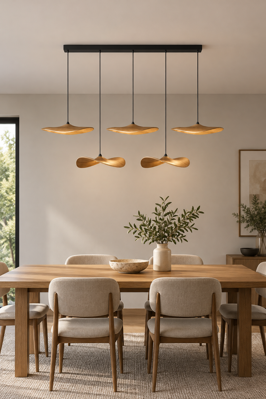 Lustre | Fuste — vue verticale du produit, cadrage élargi