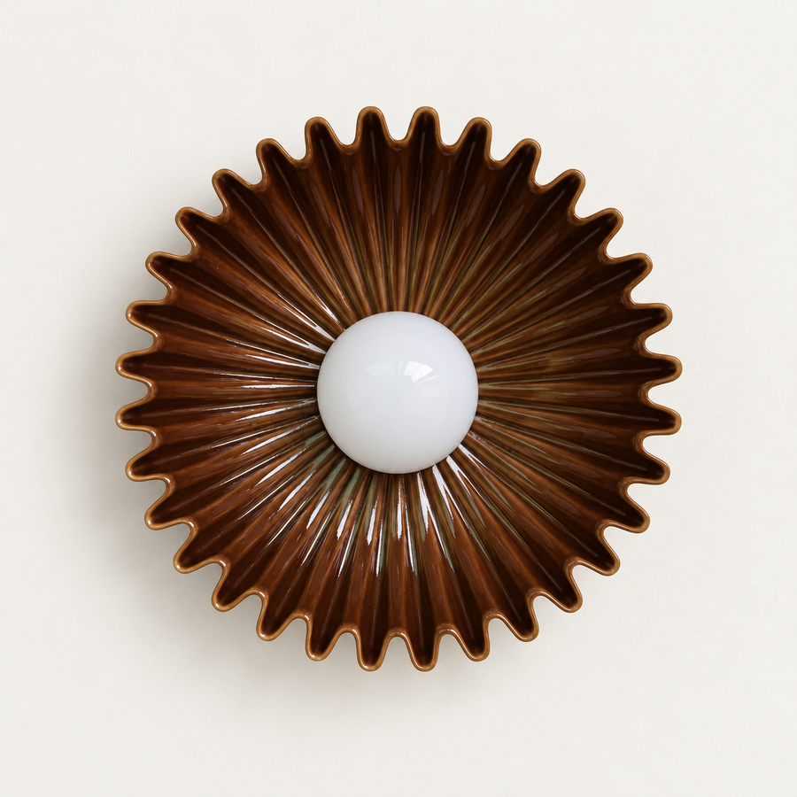 Coralia brun — vue produit centrée sur fond neutre