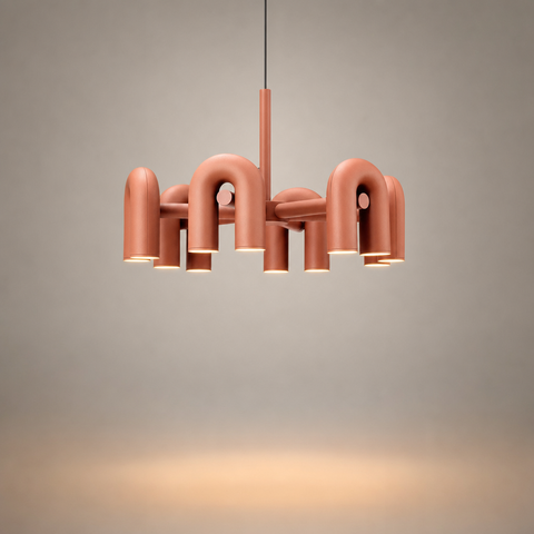 Orla Arches Métal Cuivré Art Déco