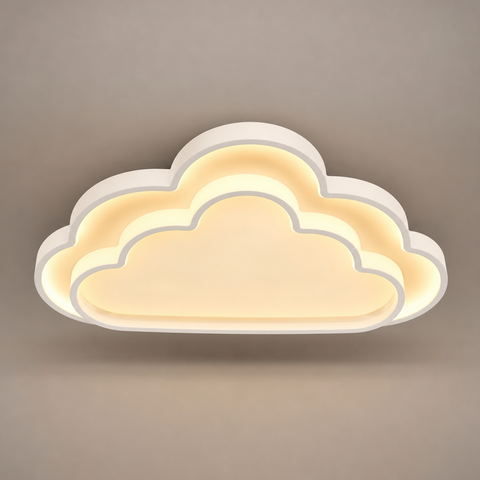 Krax Nuage Métal Blanc Épuré