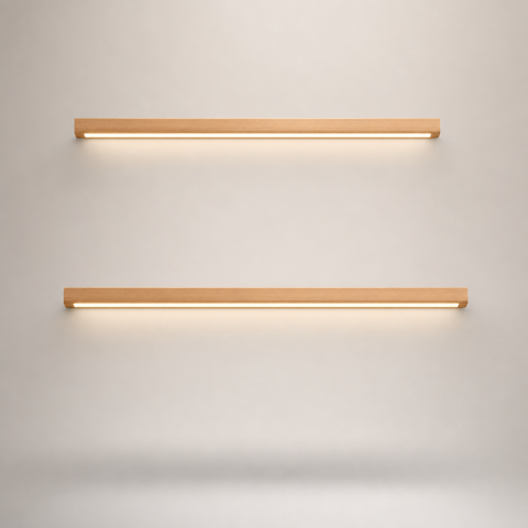 Mela Barre Bois Naturel Minimaliste