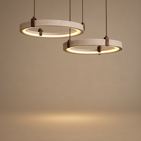 Lustre Suspension Cascade Sphères Verre Transparent et Métal Chromé - Salon Salle à Manger — Lothaire