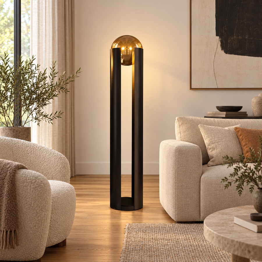 Prisme ambré — 143 cm — salon