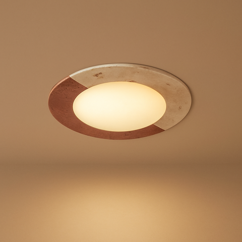 Plafonnier Nuage Métal Noir Épuré Design Moderne - Salle de Bain Salon Chambre — Algol