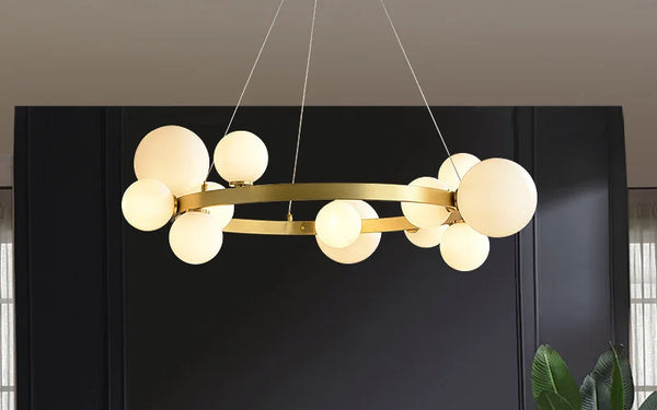 Luminaire laiton doré vs métal noir — comparaison finish — Candela