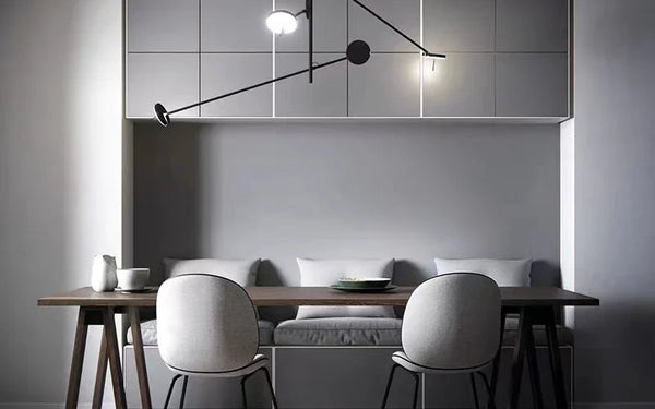 Tendances luminaires 2026 — lustre design dans un intérieur moderne — Candela