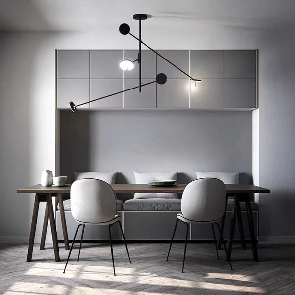 Tendances luminaires 2026 — lustre design dans un intérieur moderne — Candela