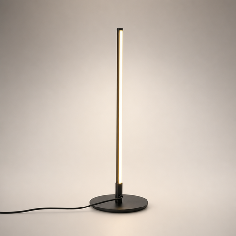Flavia Cylindre Métal Noir Minimaliste C