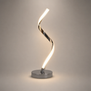 Hyacinthe Spirale Métal Chromé Minimaliste