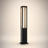 Lampadaire Cadre Métal Noir Minimaliste Épuré Design - Salon Bureau Chambre — Clarté