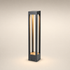 Lampadaire Lanterne Métal Noir Minimaliste Design - Salon Bureau Chambre — Falot