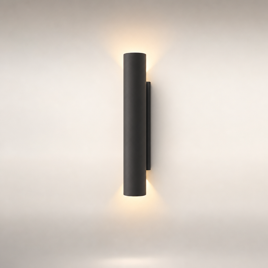 Cylindre Métal Blanc Minimaliste — Mentha