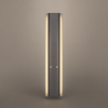 Cylindre Aluminium Noir et Blanc Minimaliste — Jorum