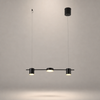 Suspension Laiton Doré Cylindres Multiples Minimaliste Design - Chambre Salon Cuisine — Chiyo
