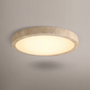Rasha Anneau Pierre Beige Minimaliste