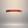 Plafonnier Anneau Céramique Crème Minimaliste Design Moderne - Salle de Bain Salon Chambre — Alcyone